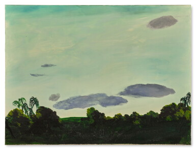 View full screen - View 1 of Lot 329. The Jungle in Fairmount Park at Night.