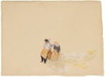 JOSEPH MALLORD WILLIAM TURNER, R.A. | FIGURES ON A BEACH