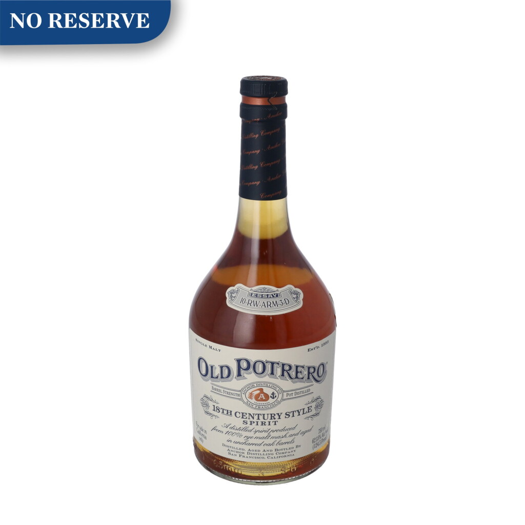 View full screen - View 1 of Lot 206. Old Potereo 18th Century Style Spirit Rye 124 proof NV (1 BT75).