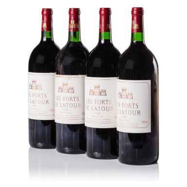 View full screen - View 1 of Lot 417. Les Forts de Latour 1998 (4 MAG).