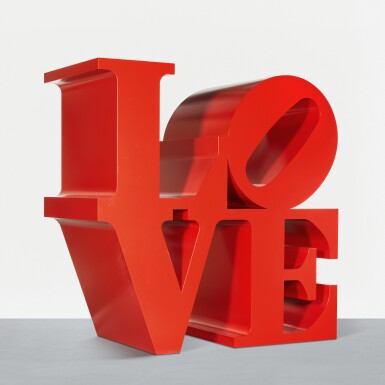 View full screen - View 1 of Lot 388. LOVE (Red Outside Red Inside).