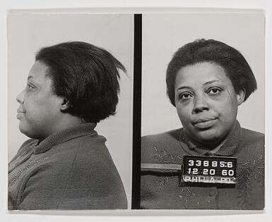 View full screen - View 1 of Lot 10. Selected Mugshots of Women Arraigned in Philadelphia.