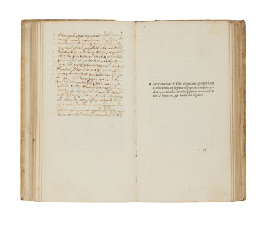 View full screen - View 1 of Lot 416. Curtius Rufus, Venice, Aldus, 1520, later vellum, large paper copy.