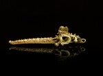 An Etruscan Gold Fibula, circa 2nd Half of the 6th Century B.C.