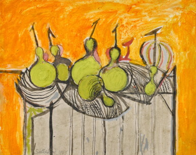 全螢幕檢視 - 查看215Study for Still Life with Gourds的1