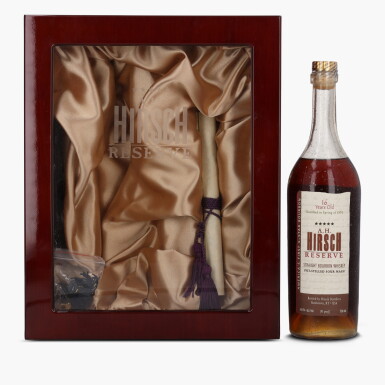 View full screen - View 1 of Lot 2365. A.H. Hirsch Reserve 16 Year Old Humidor Set 91.6 Proof 1974 (1 Bottle 75cl).