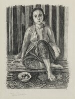 ODALISQUE À LA COUPE DE FRUITS (D. 466)