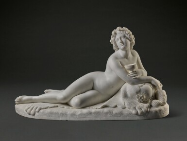 View full screen - View 1 of Lot 22. Reclining Bacchante.