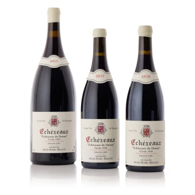 View full screen - View 1 of Lot 1238. Echézeaux du Dessus, "Cuvee 1949", Jean-Marc Millot, Mixed Lot (3 BT, 1 MAG).