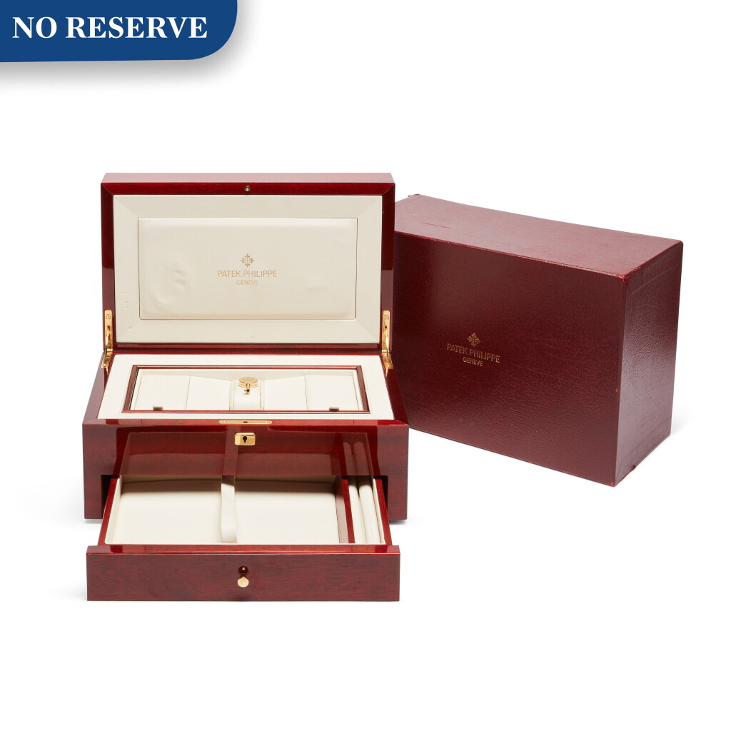 View full screen - View 1 of Lot 78. A watch presentation box with key, Circa 2000.