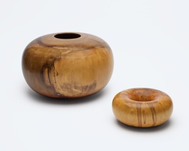 View full screen - View 1 of Lot 130. Ed Moulthrop, Two Bowls.