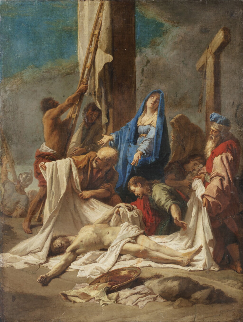 View full screen - View 1 of Lot 159. The Deposition from the Cross.