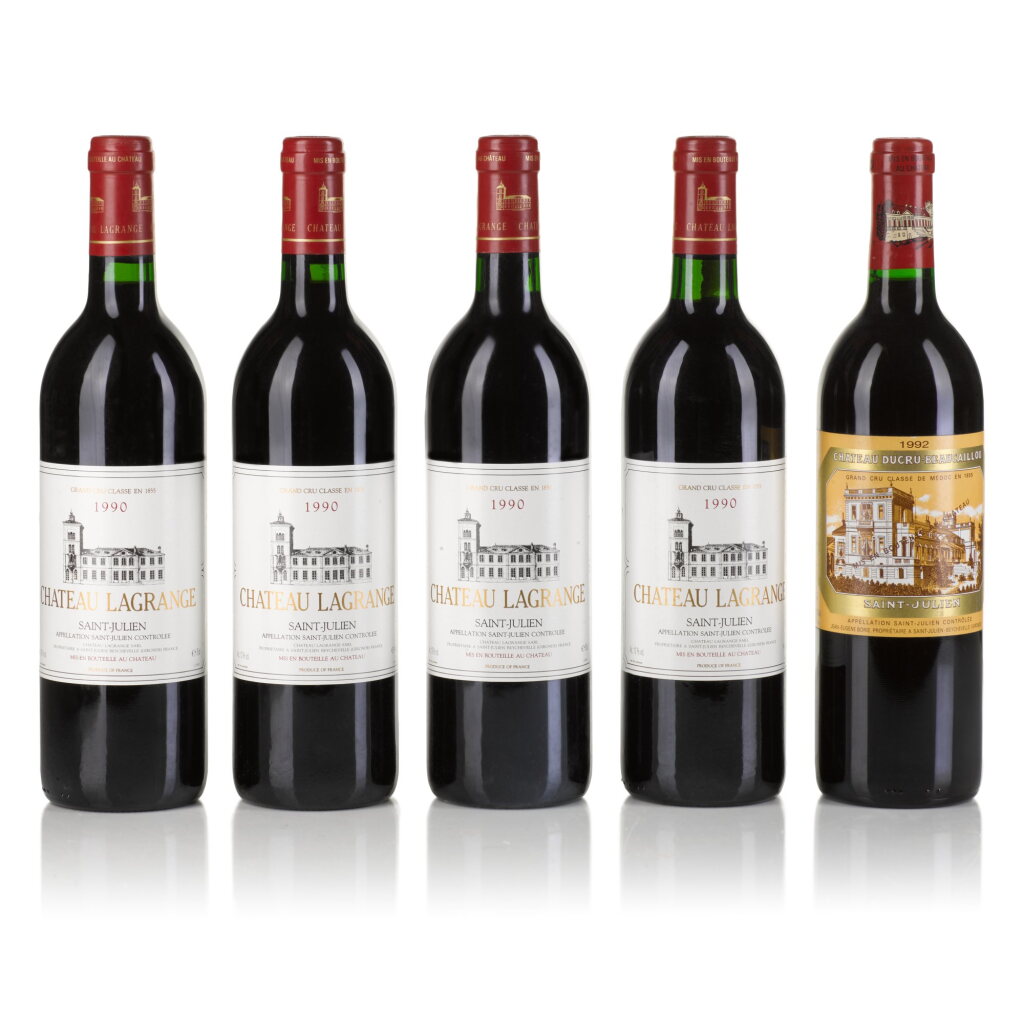 View full screen - View 1 of Lot 429. Mixed red Bordeaux from 1978 to 1992 (11 BT).