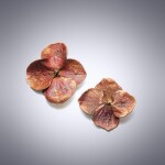 Pair of "Hortensia" Brooches