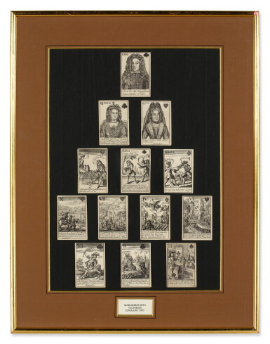 View full screen - View 1 of Lot 328. Playing Cards — Marlborough's Victories.