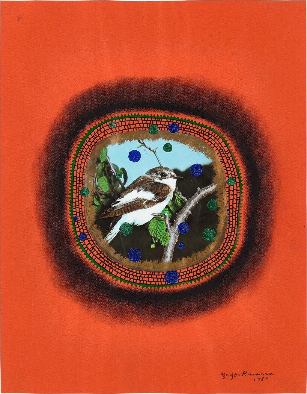 View full screen - View 1 of Lot 566. Yayoi Kusama 草間彌生 | Bird 鳥 .