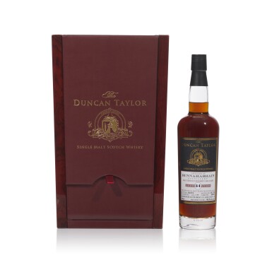 View full screen - View 1 of Lot 215. Bunnahabhain Duncan Taylor Single Cask 34 Year Old 45.8 abv 1979 (1 BT70).