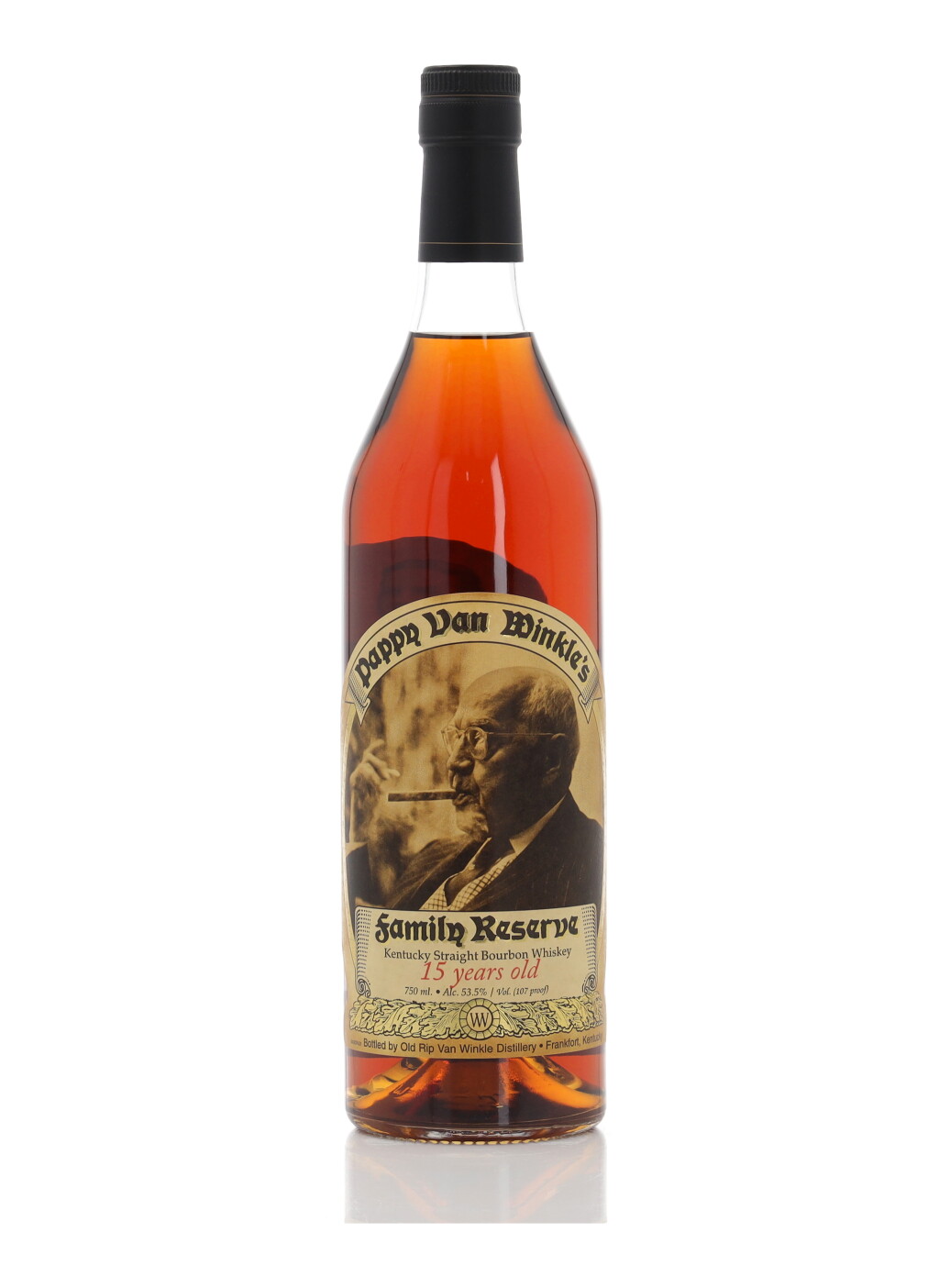 View full screen - View 1 of Lot 95. Pappy Van Winkle's 15 Year Old Family Reserve 107 Proof NV (1 BT 75cl).