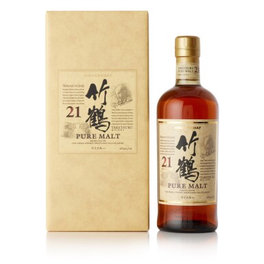 View full screen - View 1 of Lot 6314. 竹鶴 Nikka Taketsuru 21 Years Old 43.0 abv NV (1 BT70).