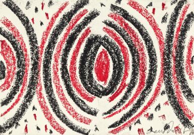 View full screen - View 1 of Lot 248. SIR TERRY FROST, R.A. | SUSPENDED FORMS; AND RED AND BLACK.