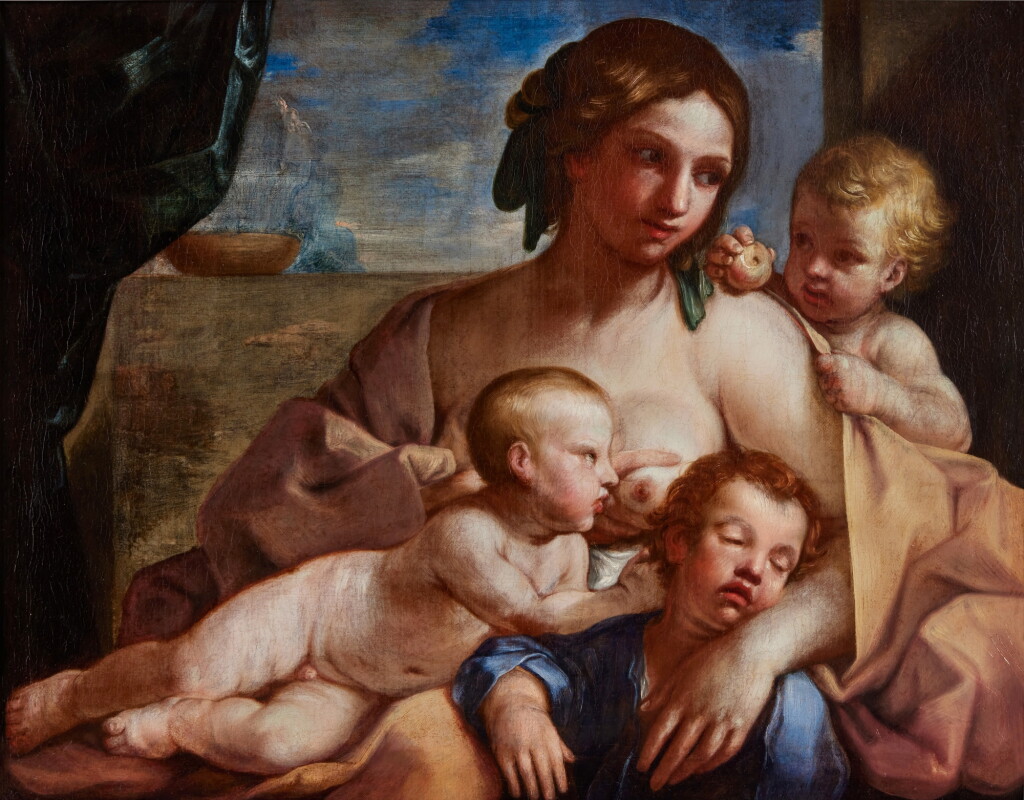 View full screen - View 1 of Lot 285. Allegory of Charity.
