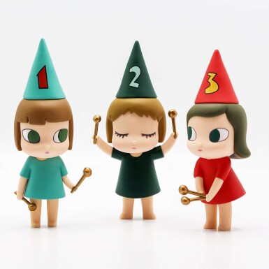 View full screen - View 1 of Lot 69. 123 Drumming Girls (Three Works).