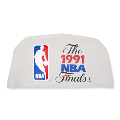 View full screen - View 1 of Lot 27. 1991 NBA Finals Top Seat Cover.