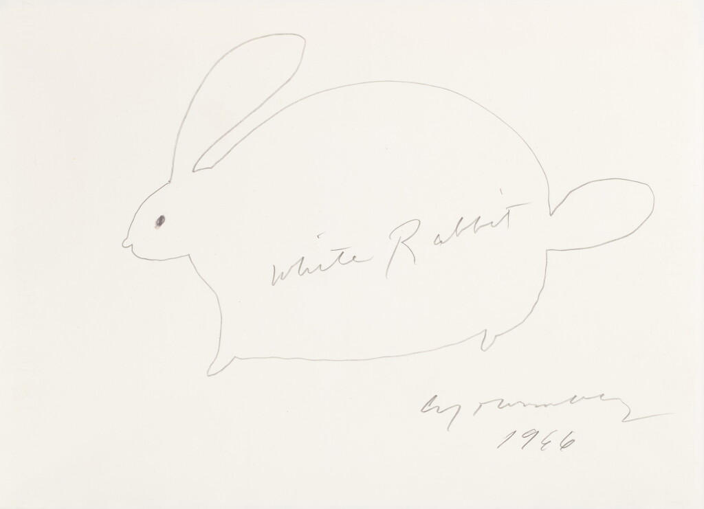 View full screen - View 1 of Lot 61. White Rabbit.