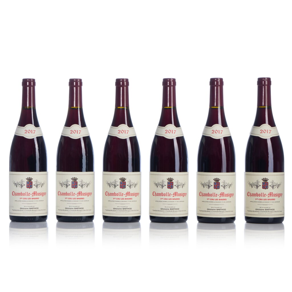 View full screen - View 1 of Lot 148. Chambolle Musigny, Les Baudes 2017 Ghislaine Barthod (6 BT).
