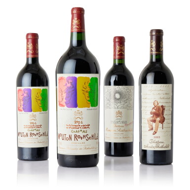 View full screen - View 1 of Lot 8632. Château Mouton Rothschild 2003 (10 BT).