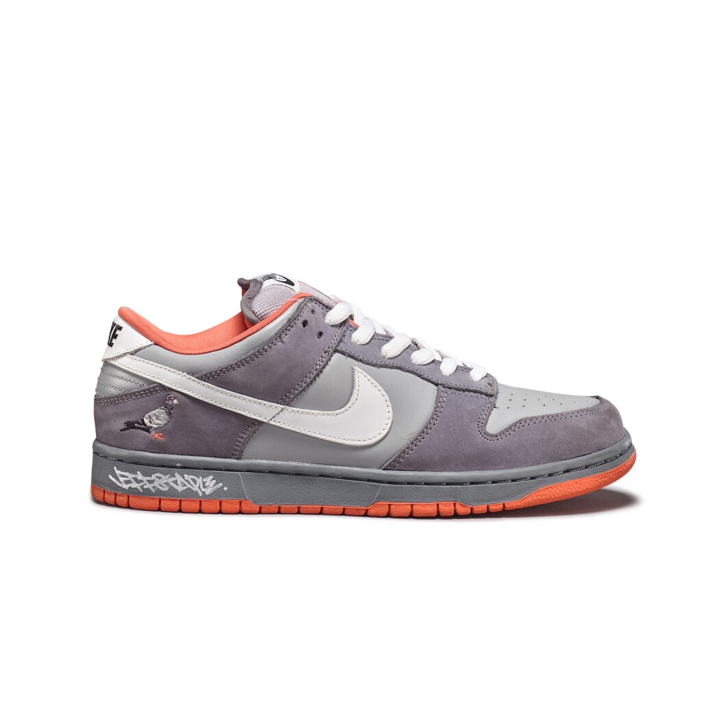 Jeff Ng âJeff Stapleâ | âNYC Pigeonâ Nike Dunk Low Pro SB Dual-Signed by Jeff Staple | Size 10