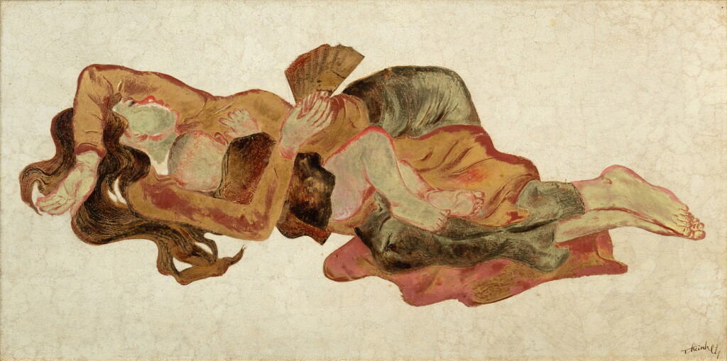 View full screen - View 1 of Lot 9. Thanh Le studio (1919-2003), Napping | Thanh Le 工作室 (1919-2003), 午休.