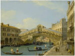 GIOVANNI ANTONIO CANAL, CALLED CANALETTO | VENICE, A VIEW OF THE GRAND CANAL LOOKING NORTH TOWARDS THE RIALTO BRIDGE