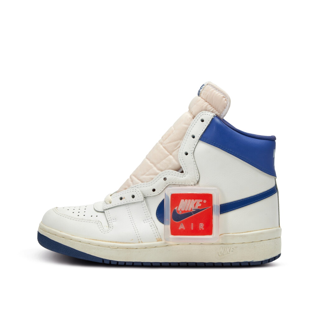 全螢幕檢視 - 查看34Nike Air Ship 'White Blue' 1984 | Size 10.5 的1