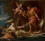 Thetis receiving the weapons of Achilles from Hephaestus