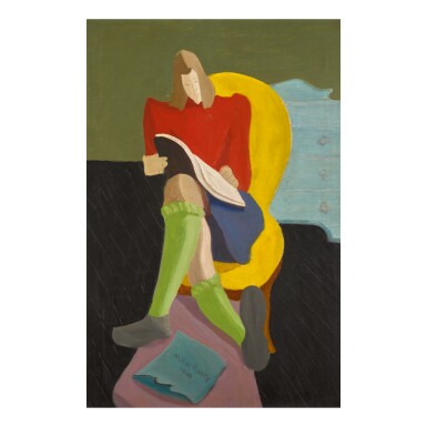 View full screen - View 1 of Lot 22. MILTON AVERY | HOMEWORK.