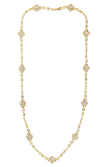 View full screen - View 1 of Lot 68. VAN CLEEF & ARPELS | SAUTOIR DIAMANTS | DIAMOND SAUTOIR.