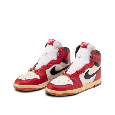 View full screen - View 1 of Lot 63. Nike ‘Air Jordan 1’ with Nike Wings Logo | Size 25.5 | 6.5.