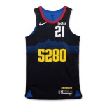 Collin Gillespie Denver Nuggets 2023-2024 In-Season Tournament Game Worn City Edition Jersey