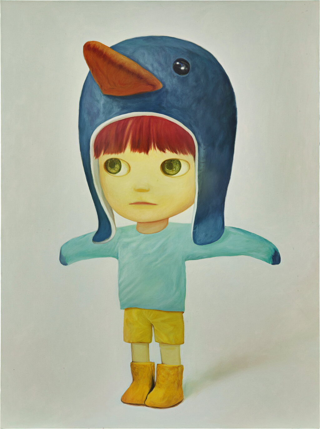 View full screen - View 1 of Lot 596. Mayuka Yamamoto 山本麻由香 | Flapping Penguin Boy 撲打翅膀的企鵝男孩.