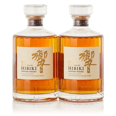 View full screen - View 1 of Lot 384. 響 Hibiki 12 Year Old 43.0 abv NV (2 BT70).