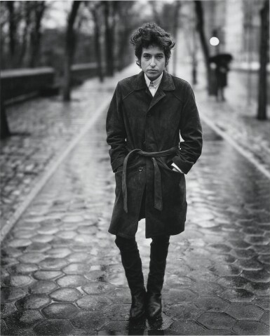 View full screen - View 1 of Lot 100. Bob Dylan, Singer, New York, New York, February 10, 1965.