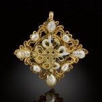 Spanish, circa 1670 | Pendant with the Dominican cross