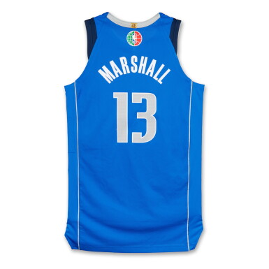 View full screen - View 1 of Lot 19. Naji Marshall ‘Mexico City Game’ Dallas Mavericks 2025-2026 Game Worn Icon Edition Jersey | Matched to 2 Games.
