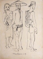Cheong Soo Pieng | Untitled (Set of 3)