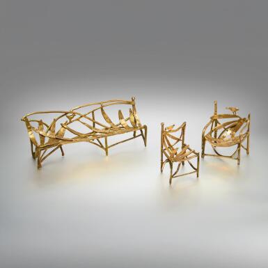 View full screen - View 1 of Lot 9. Set of Three "Williamsburg" Maquettes.