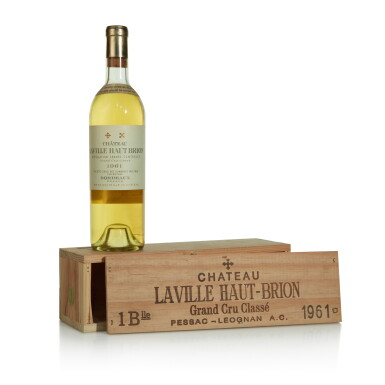 View full screen - View 1 of Lot 72. Château Laville Haut-Brion 1961 (1 BT).