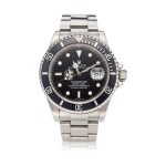 Reference 16610 Submariner A stainless steel automatic wristwatch with date and bracelet, made for the Italian State Police Nautical Division, Circa 2002
