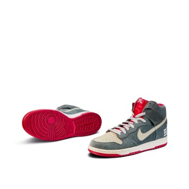 View full screen - View 1 of Lot 8648. Nike SB Dunk High Pro Premium ‘Brain Wreck’ Sample | Size 9.
