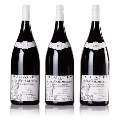 View full screen - View 1 of Lot 130. Gevrey Chambertin, Champeaux, Vieilles Vignes 2010 Bernard Dugat-Py (3 MAG).